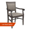 Remy Low Back Arm Chair